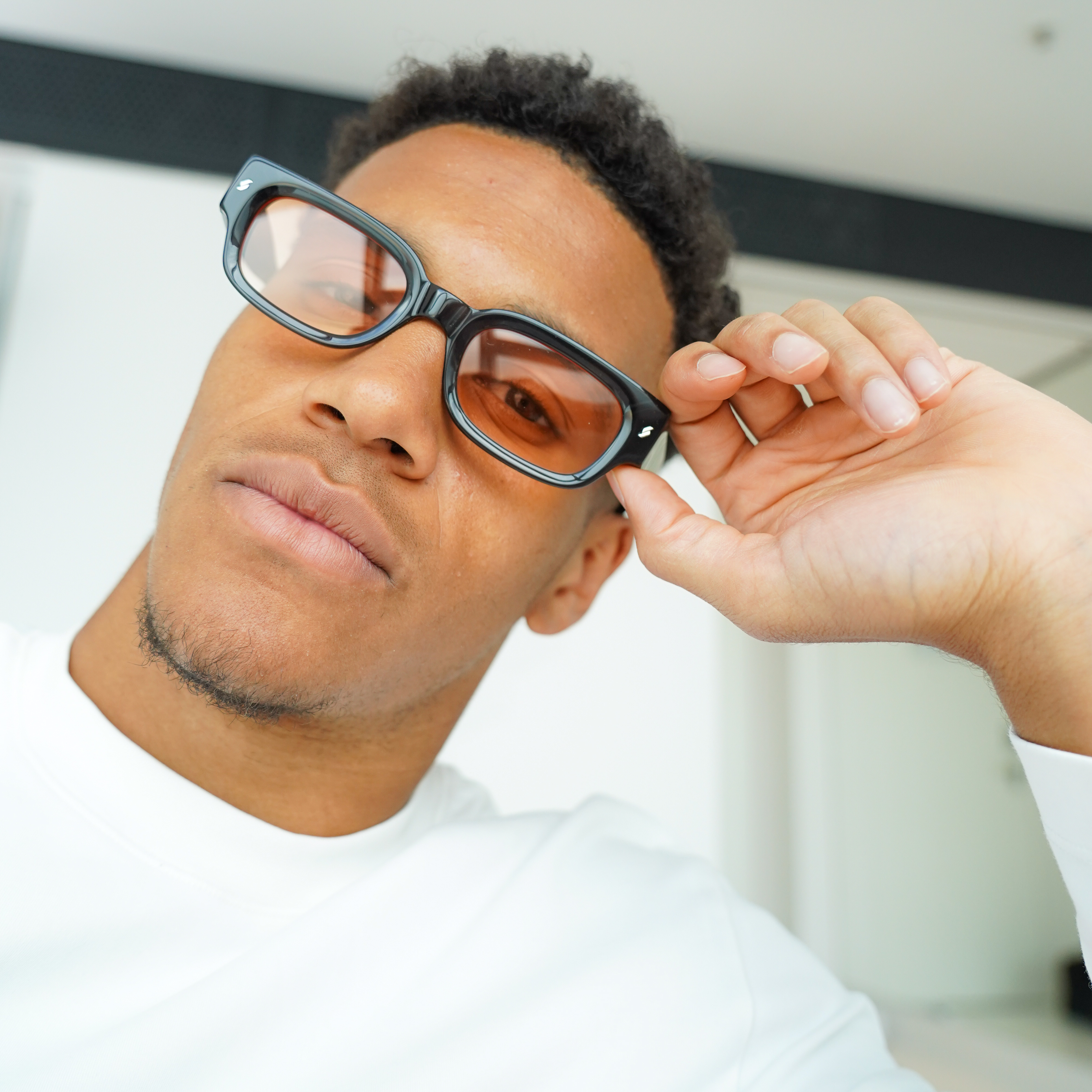 SONNENBRILLE LOCO BLACK/ORANGE