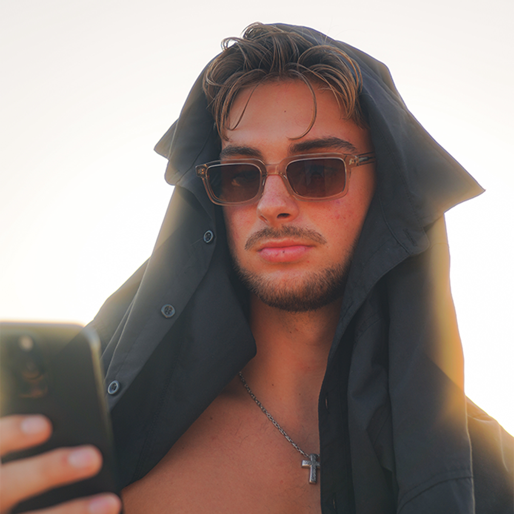 SONNENBRILLE CLEAN BEIGE