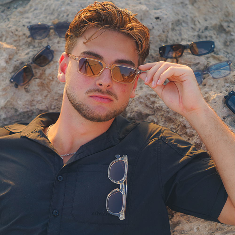 SONNENBRILLE CLEAN BEIGE