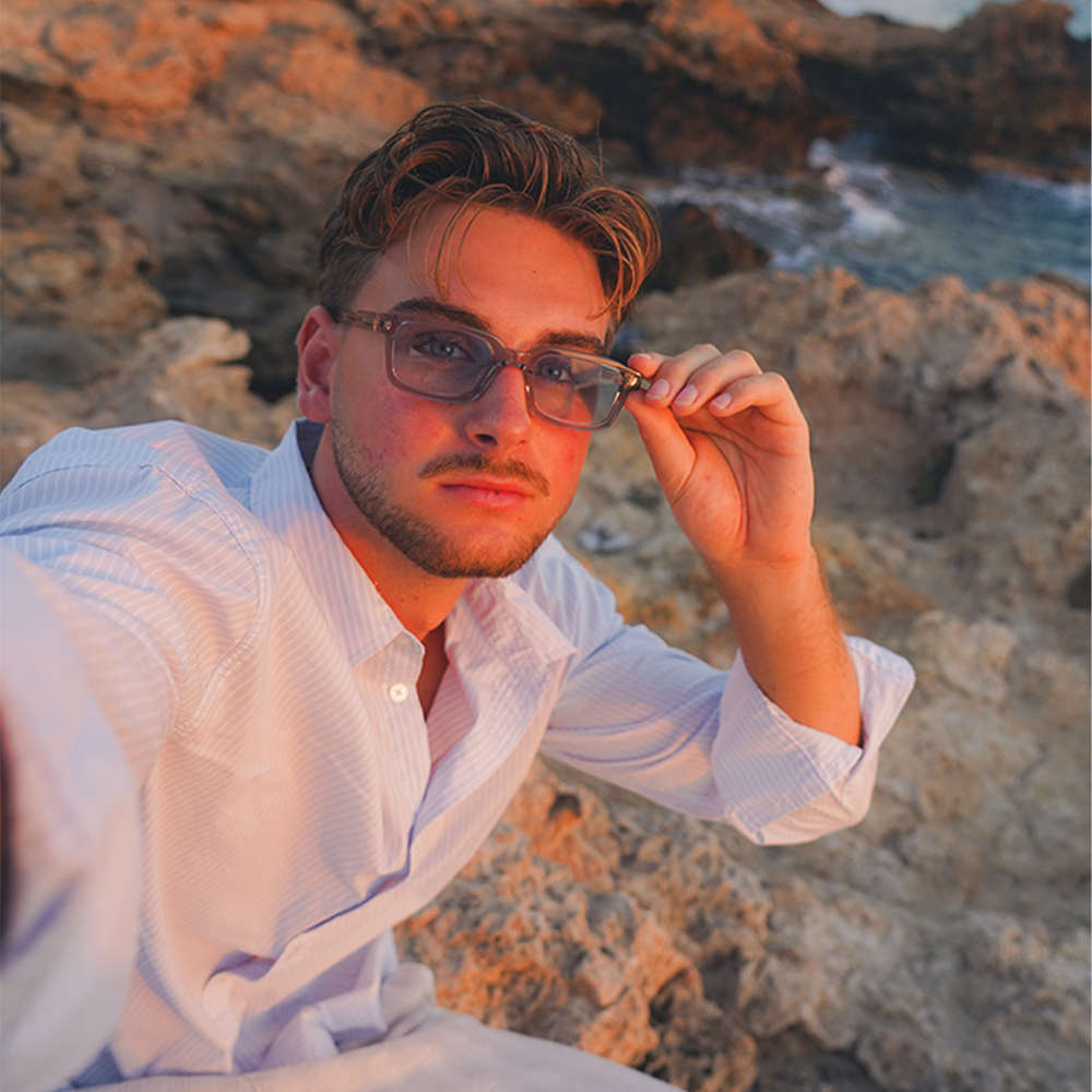 SONNENBRILLE CLEAN BLUE