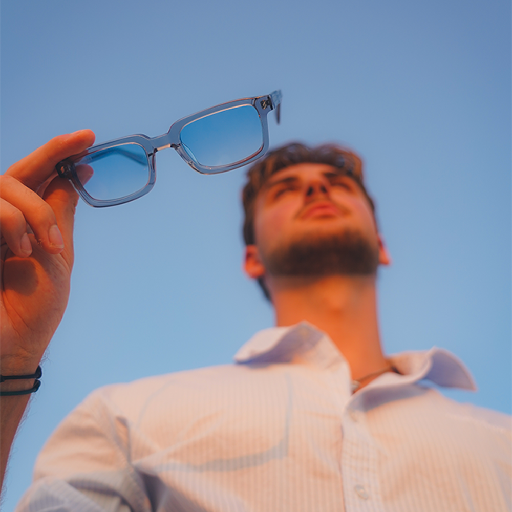 SONNENBRILLE CLEAN BLUE