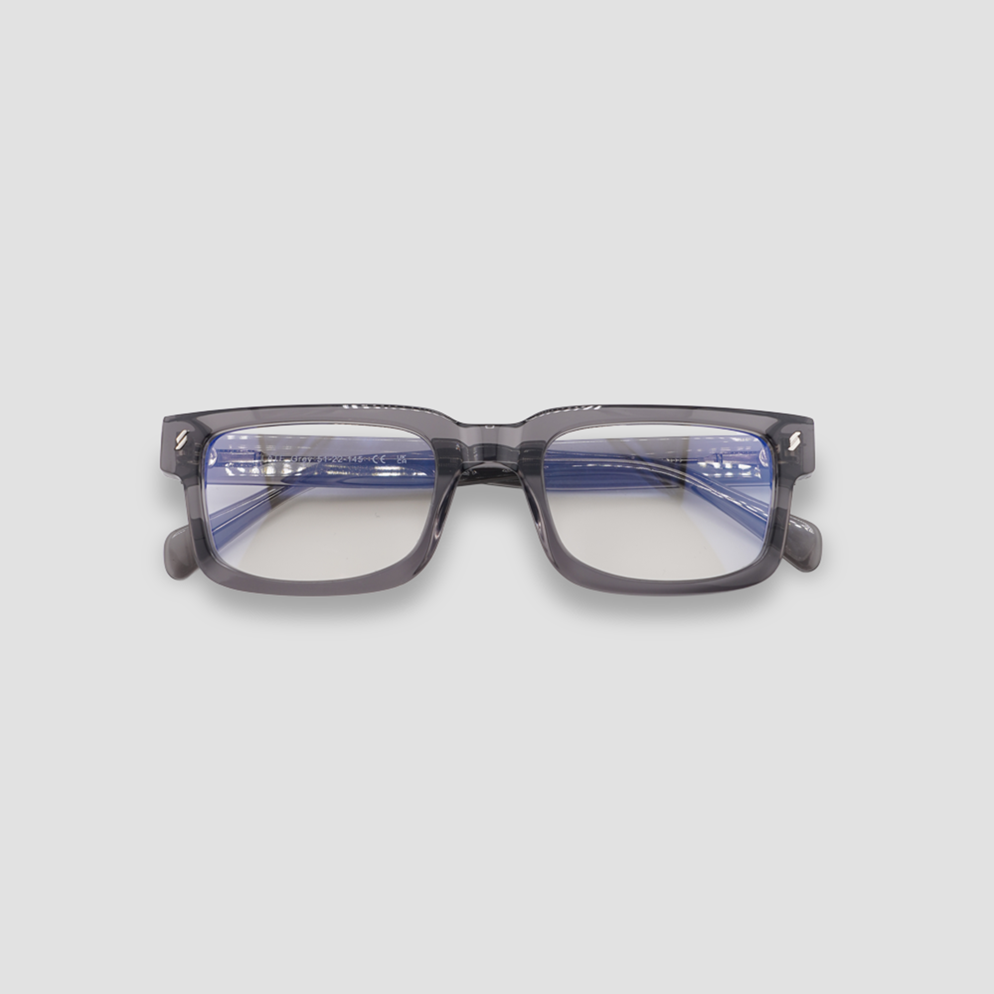 BLAULICHTFILTER BRILLE LATE GREY
