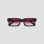 SONNENBRILLE LATE BLACK/RED