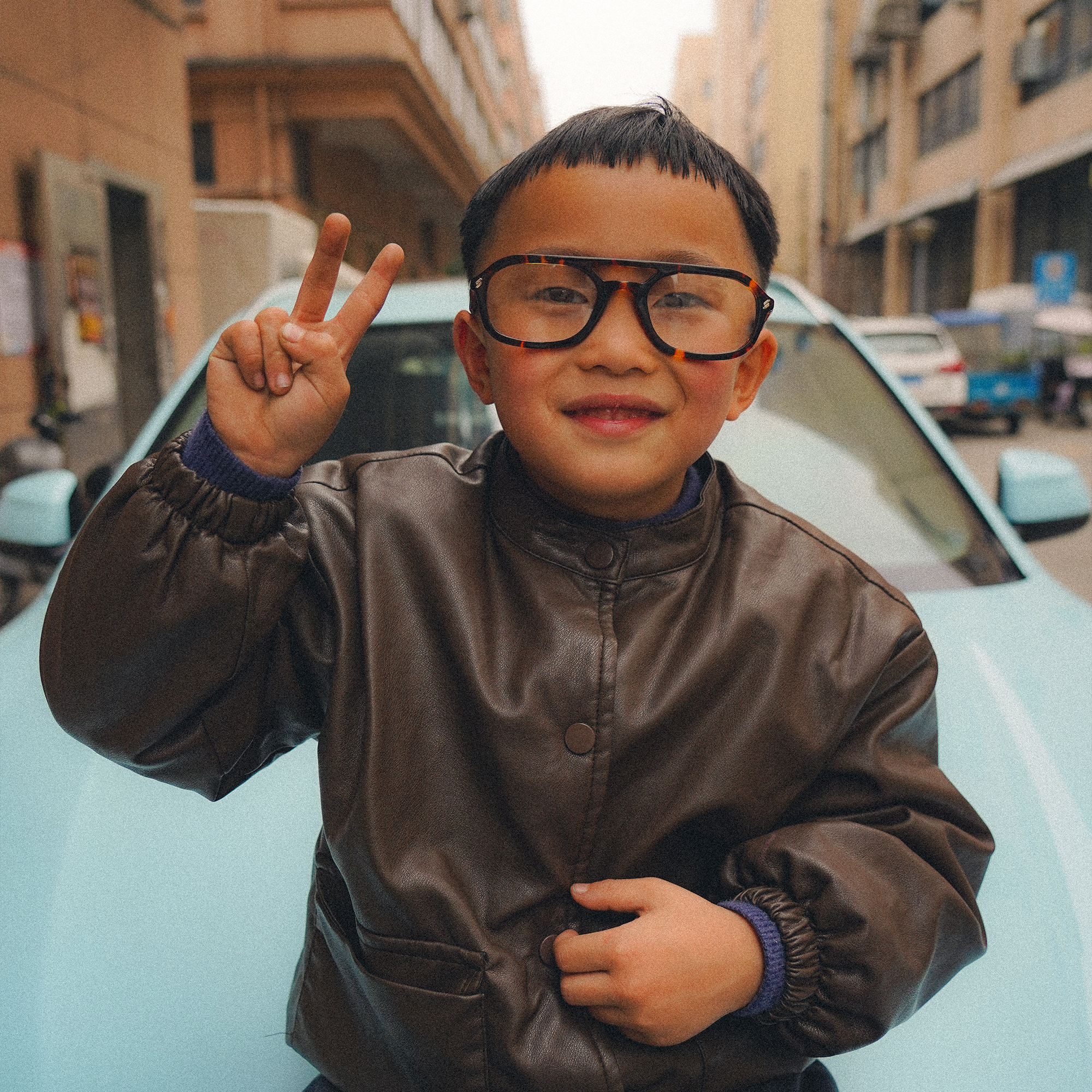 BLAULICHTFILTER BRILLE ROSECOE HAVANA