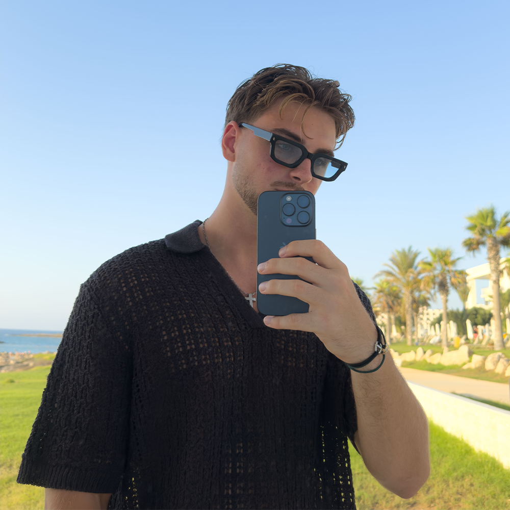 SONNENBRILLE SIGN BLACK