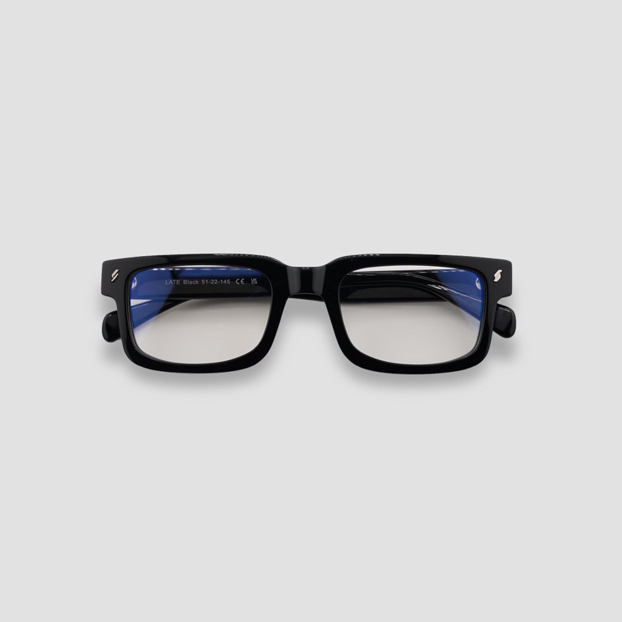 BLAULICHTFILTER BRILLE LATE Black