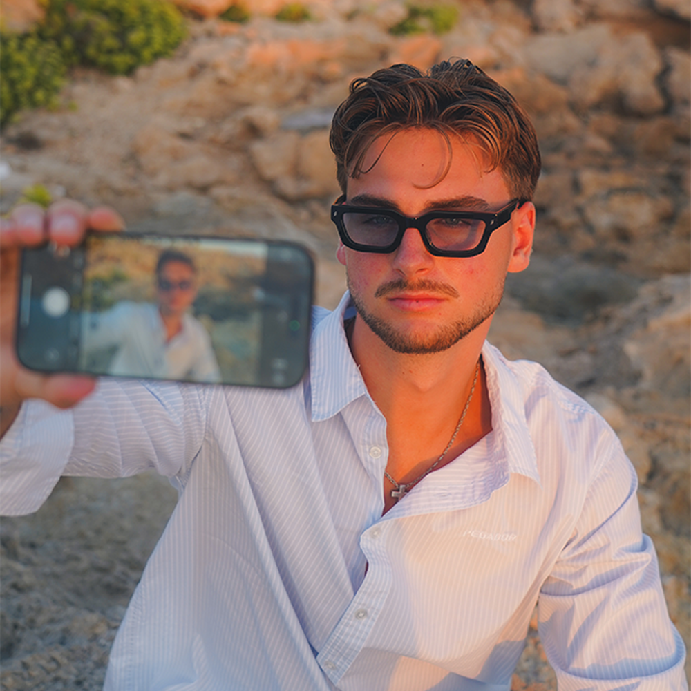 SONNENBRILLE SIGN BLACK