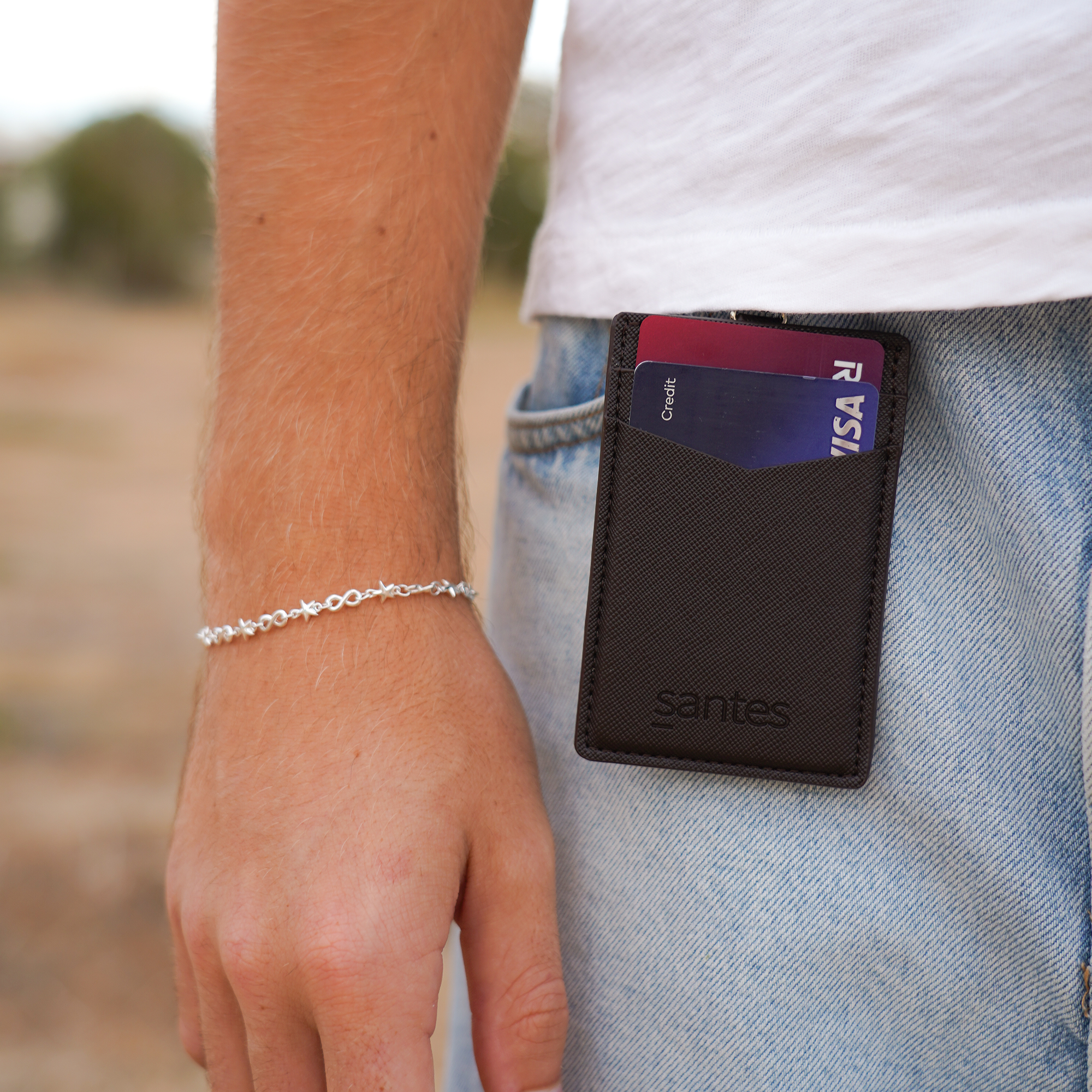 Saffiano CARDHOLDER Black