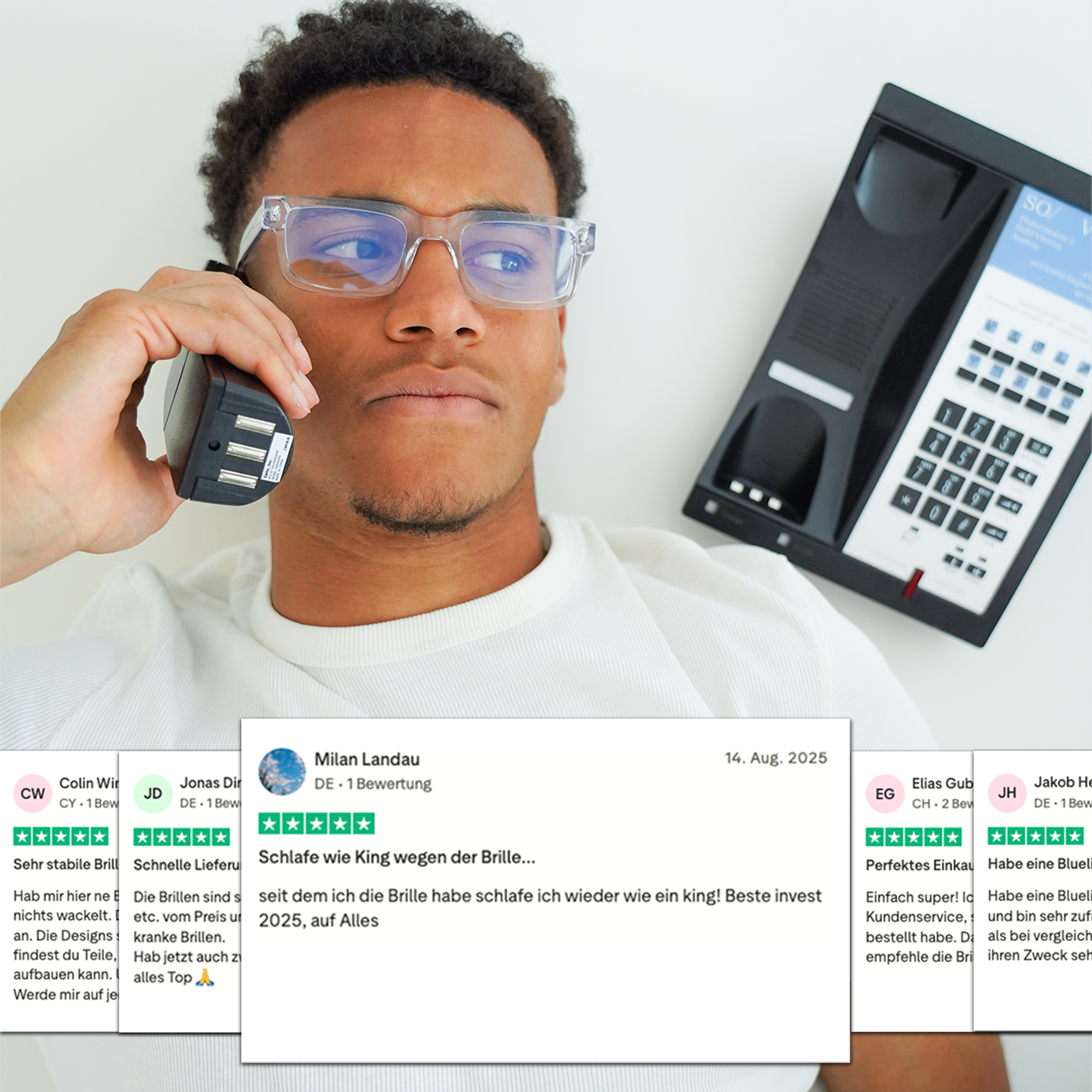 BLAULICHTFILTER BRILLE LATE