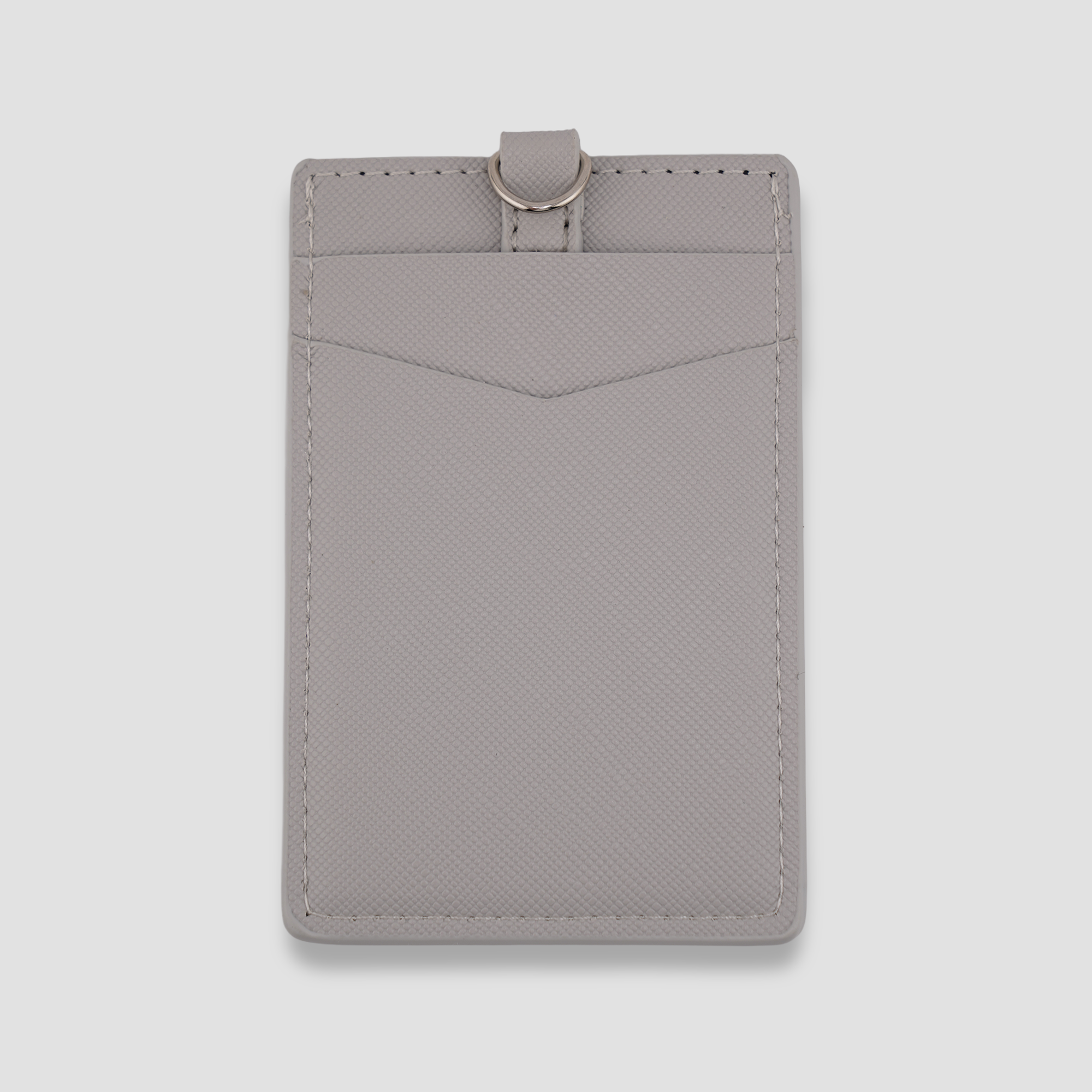 Saffiano CARDHOLDER Grey