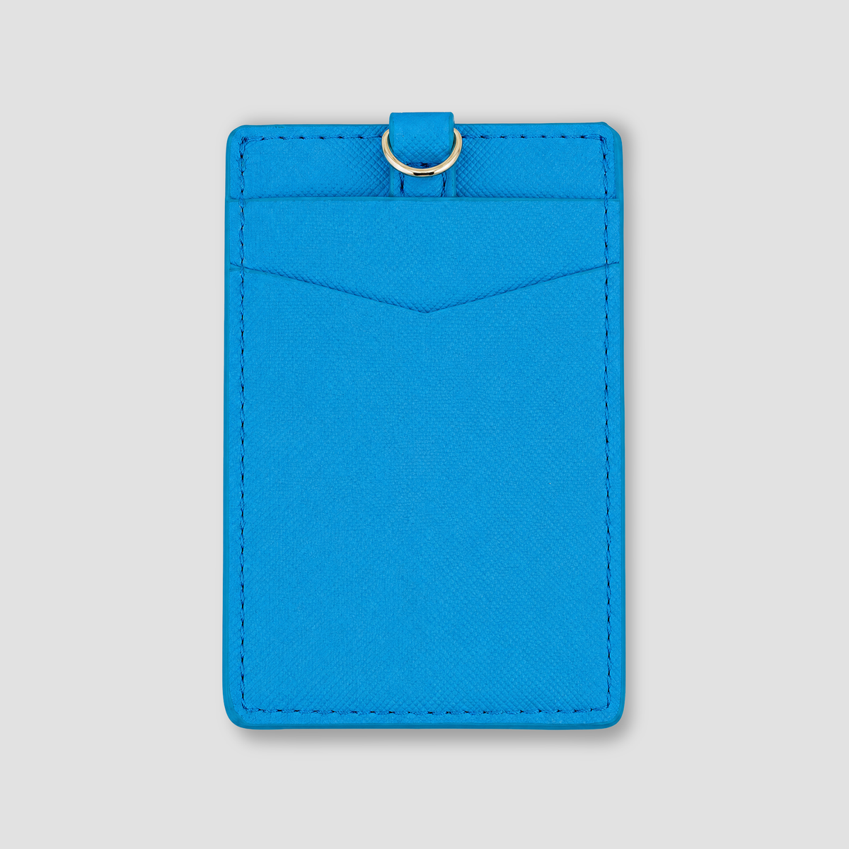 Saffiano CARDHOLDER Oceanblue