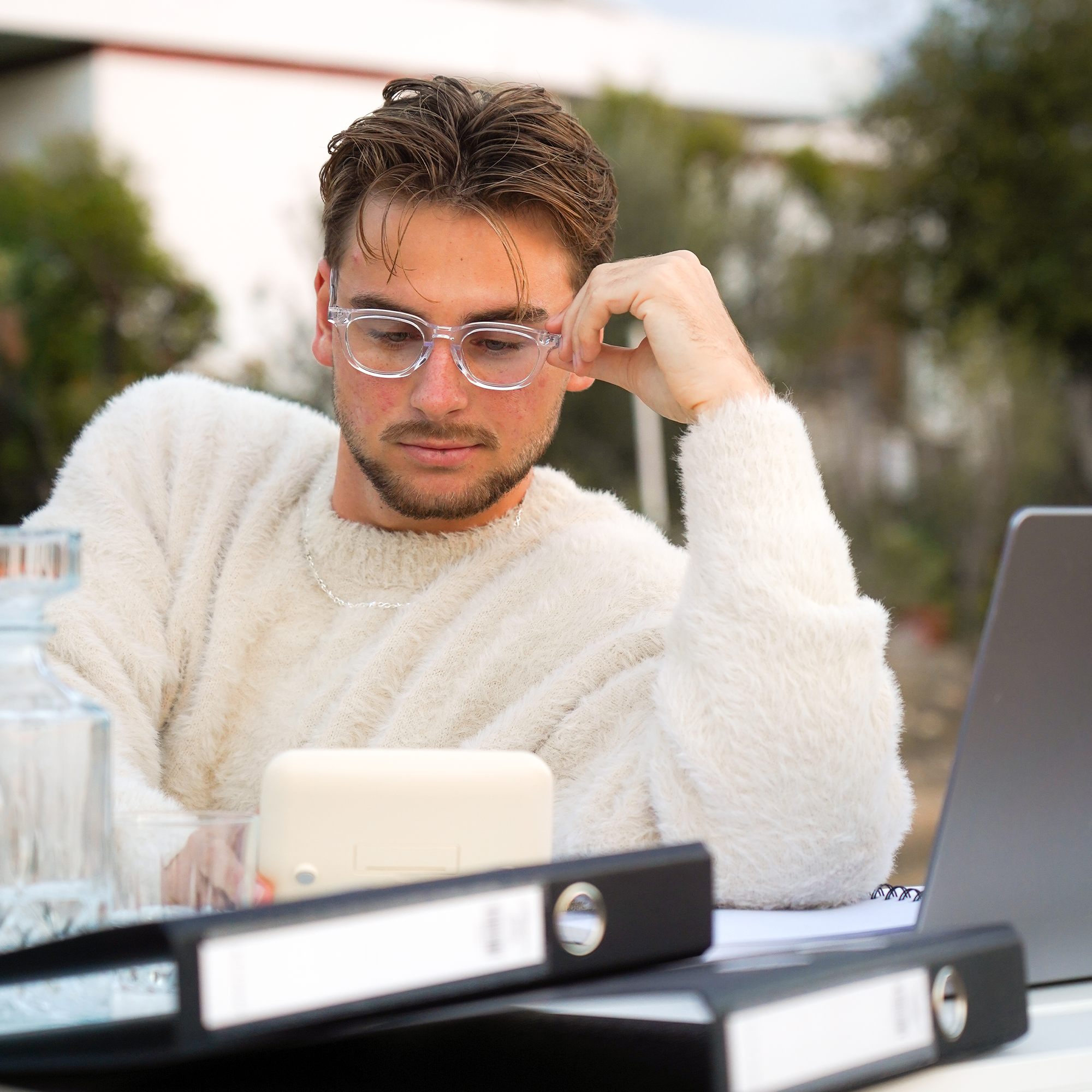 BLAULICHTFILTER BRILLE CARLO