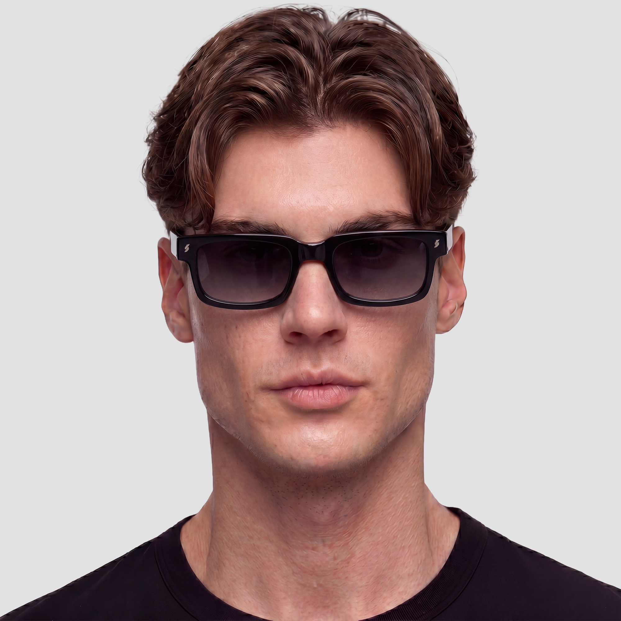 SONNENBRILLE LATE BLACK