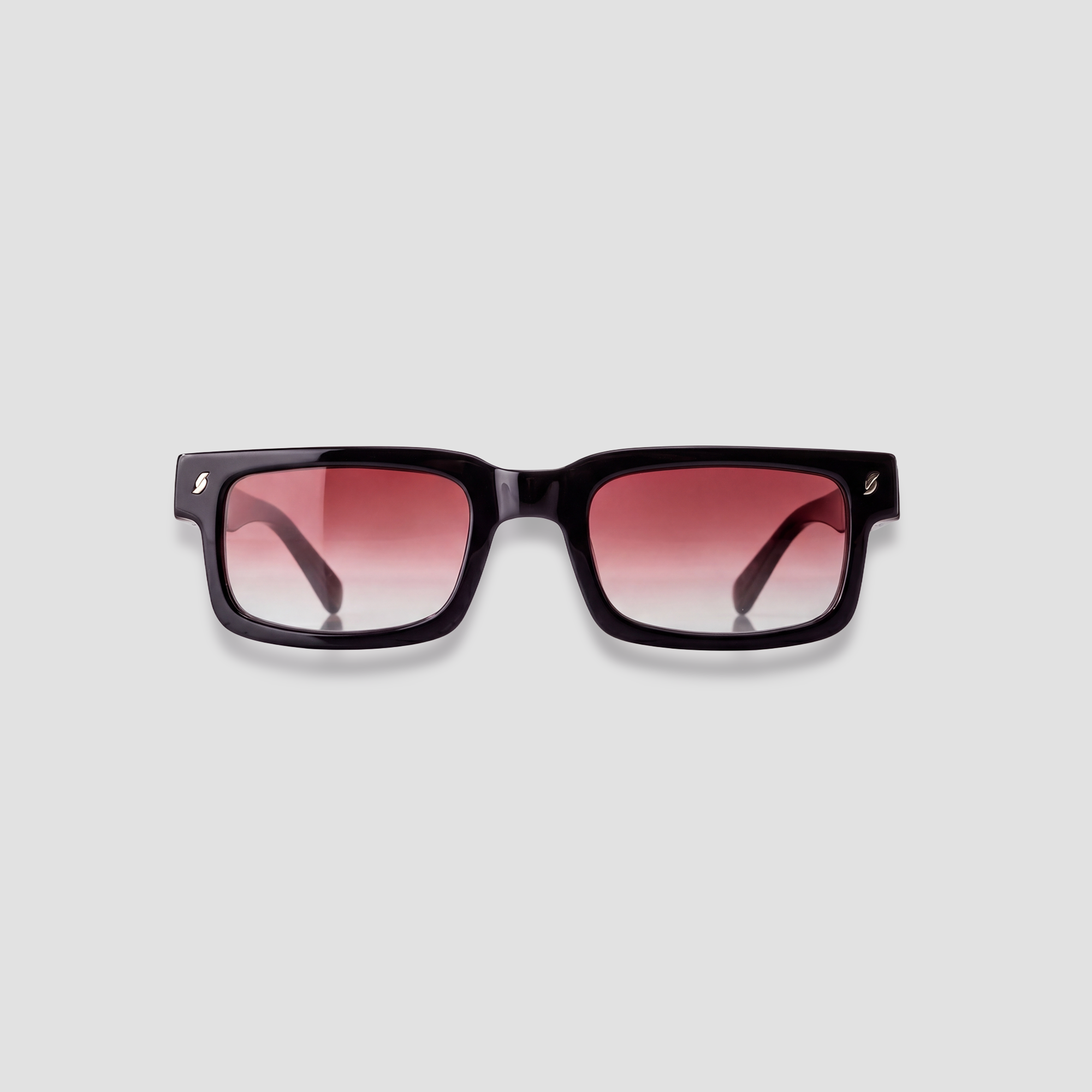 SONNENBRILLE LATE BLACK/RED