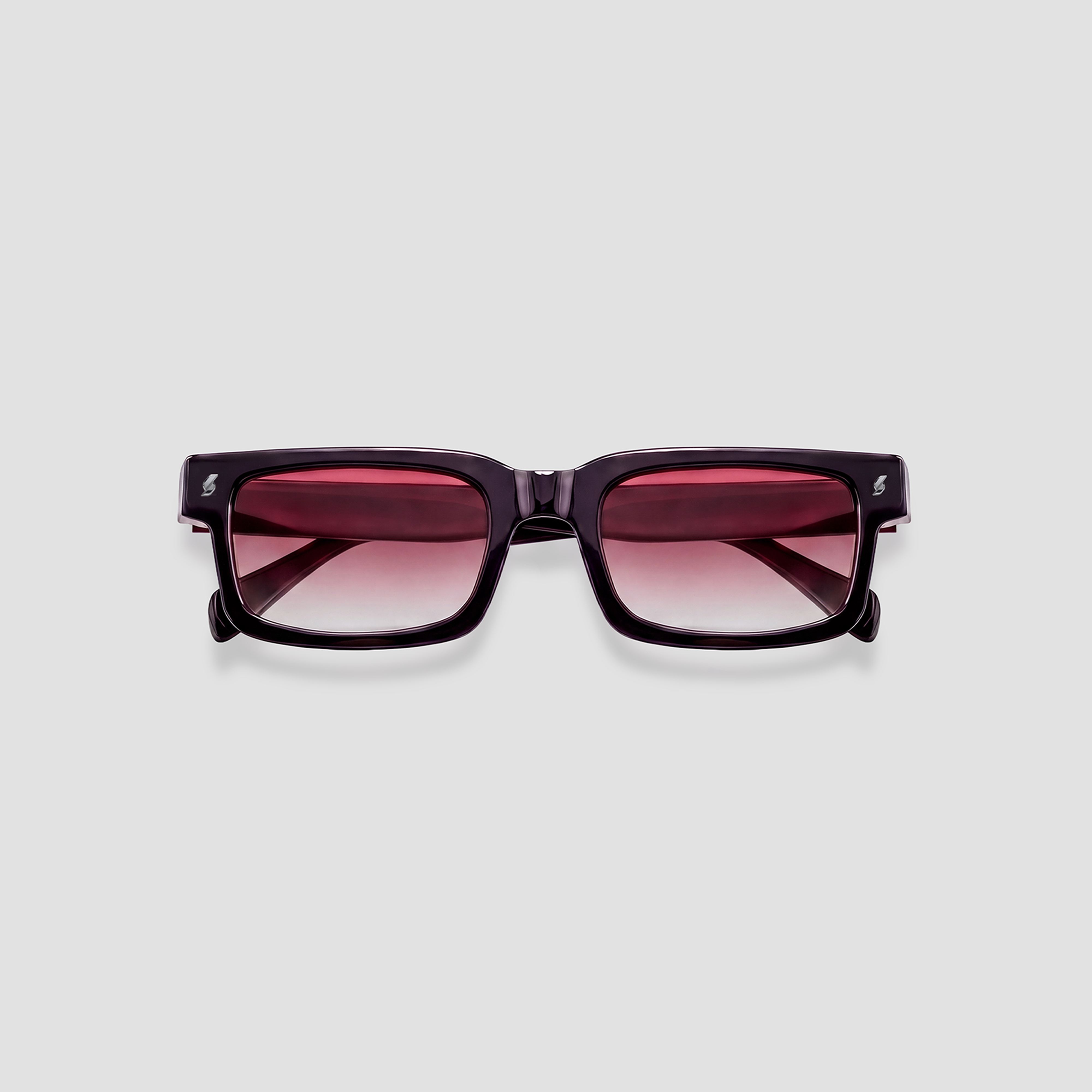 SONNENBRILLE LATE BLACK/RED