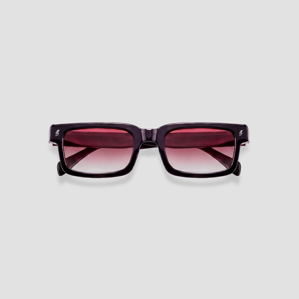 SONNENBRILLE LATE BLACK/RED