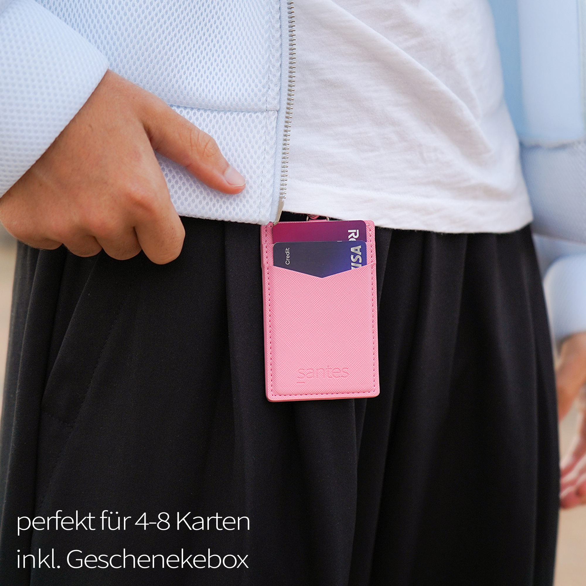 Saffiano CARDHOLDER Rosa